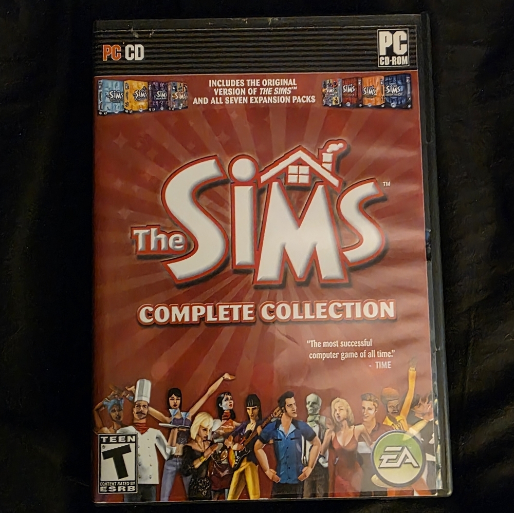 The Sims Complete Collection PC Game - Red Cover